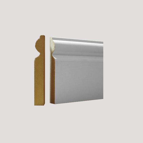 Canadia MDF White Skirting Mdf 117mmx2400mm