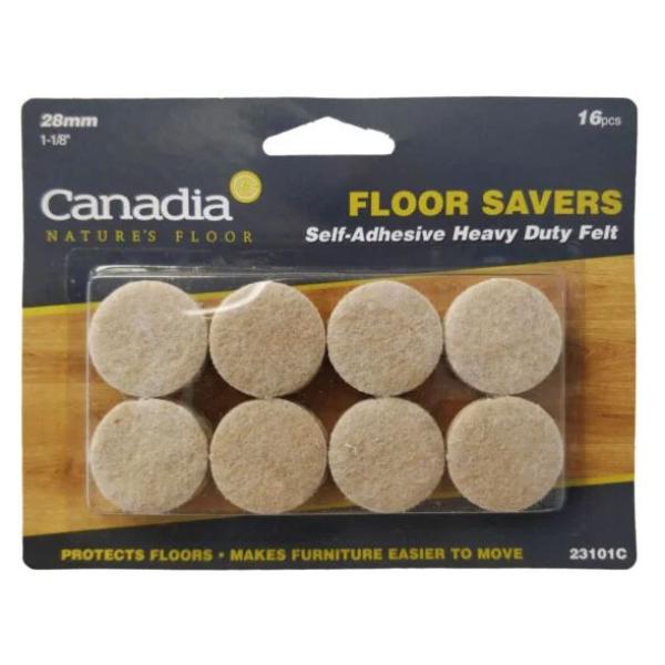 Canadia Felt Pads 28mm (16pcs)