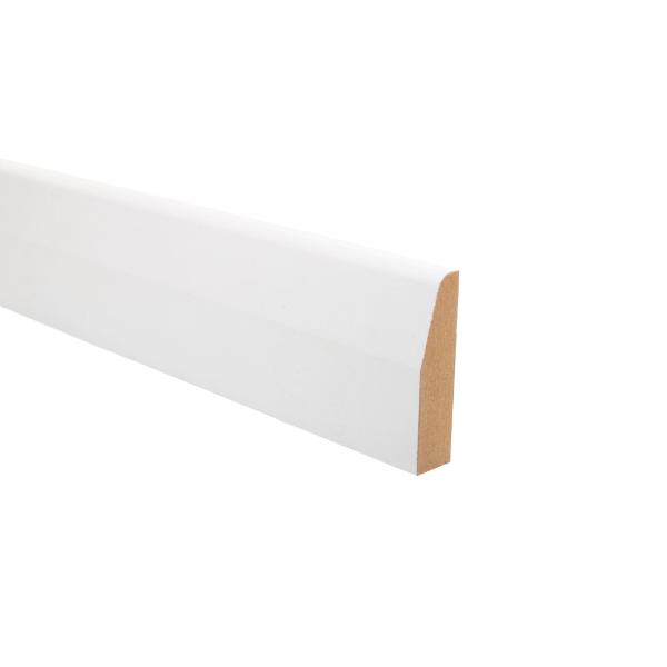 Canadia Chamfered White Primed MDF Architrave 18x94x5400mm