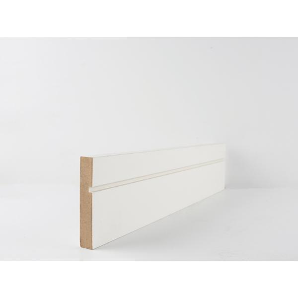 Canadia Shaker White Primed MDF Architrave 18x94x5400mm