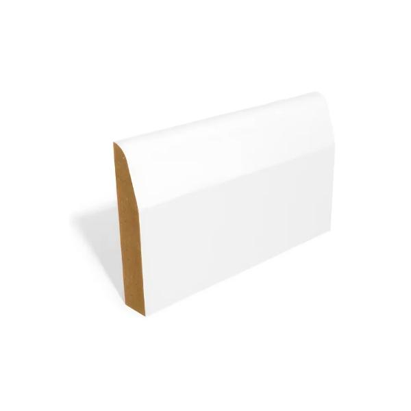 Canadia Chamfered White Primed MDF Architrave 18x68x5400mm