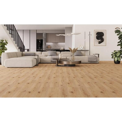 Canadia Derin Oak 12mm 4V Aqua AC5 Laminate Flooring 2.24 SQ Yds