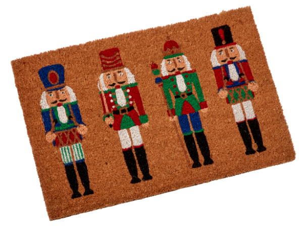 Nutcrackers Door Mat - 40 x 60cm