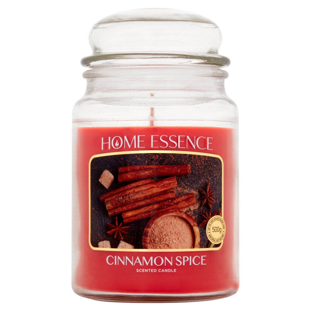 Home Essence Apple &amp; Cinnamon Candle 500G