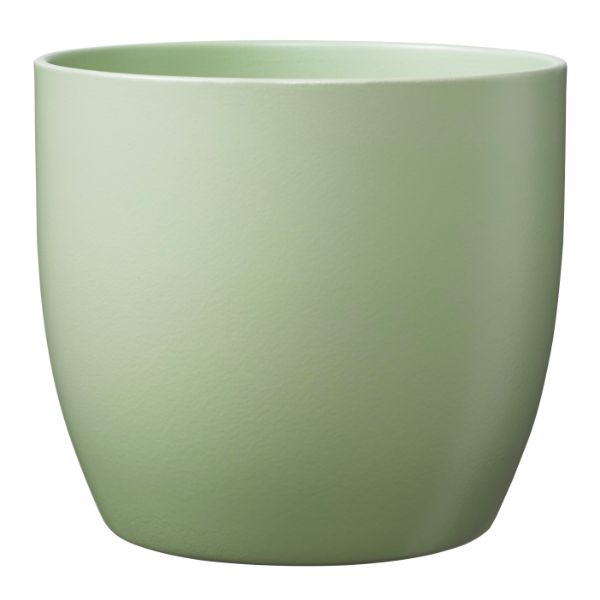 SK Indoor Pot  Basel Fashion Matte Linden Green D12Cm X H10Cm