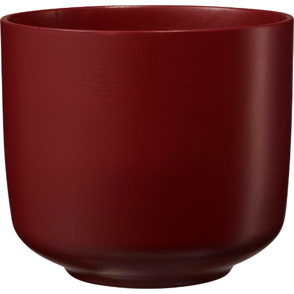 SK Indoor Pot  Bari Glamour Matte Wine-Red D13Cm X H12Cm