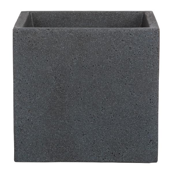 Apta Beton Cube 30cm Black Planter