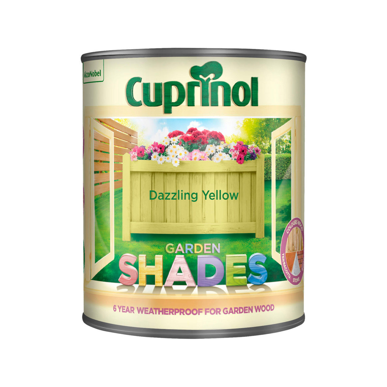 Cuprinol Garden Shades Dazzling Yellow 1L