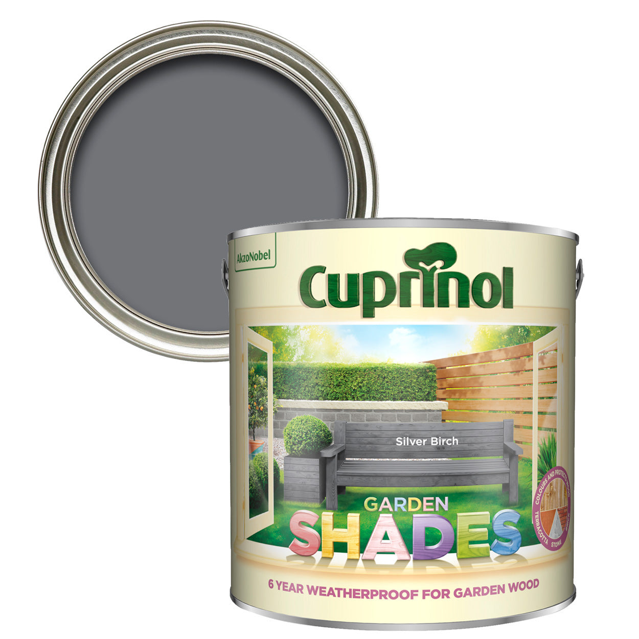 Cuprinol Garden Shades Silver Birch 2.5L