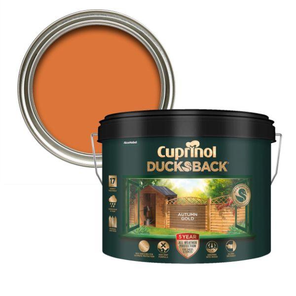 Cuprinol Ducksback Autumn Gold 9L