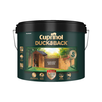 Cuprinol Ducksback Harvest Brown 9L