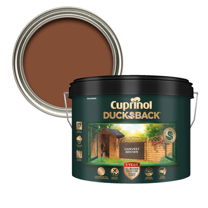 Cuprinol Ducksback Harvest Brown 9L