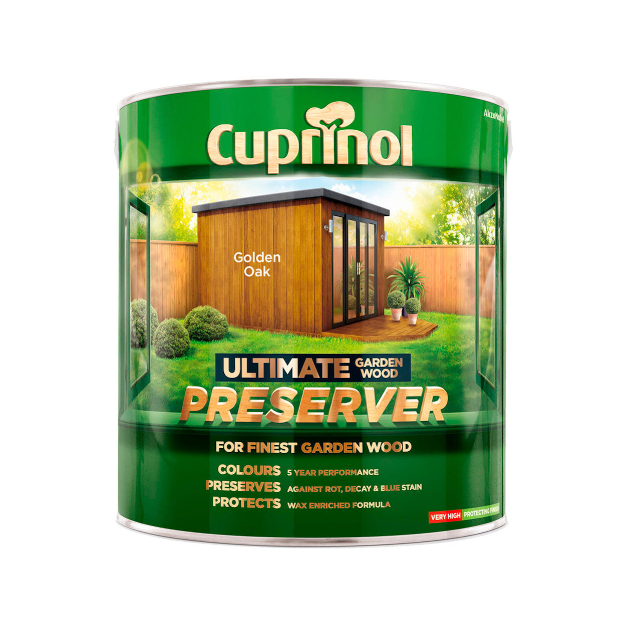 Cuprinol Ultimate Wood Preserver Golden Oak 4L