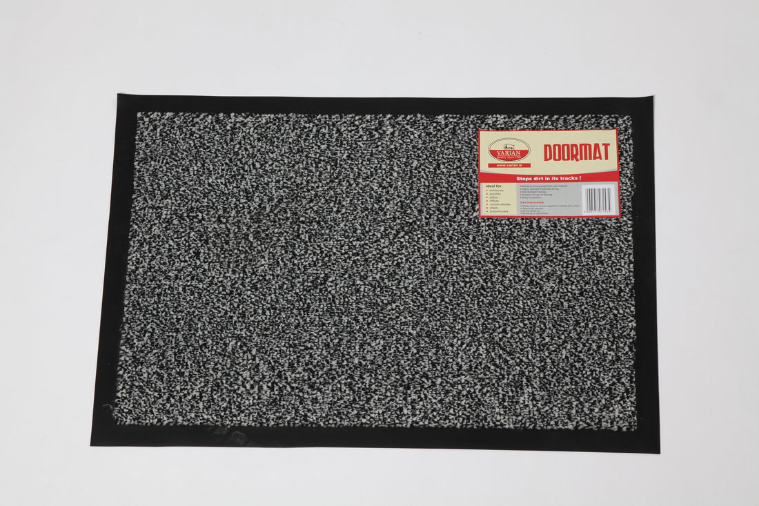 Dust Mat 90 X 150cm - Black/White