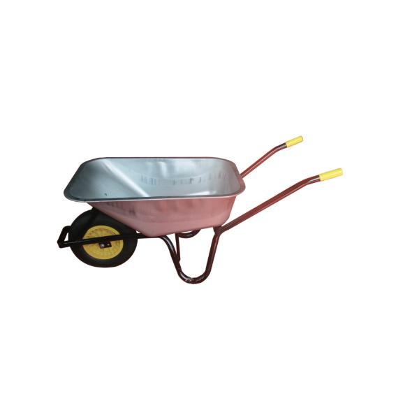 Galvanised Frame &amp; Tray Wheel Barrow 100L