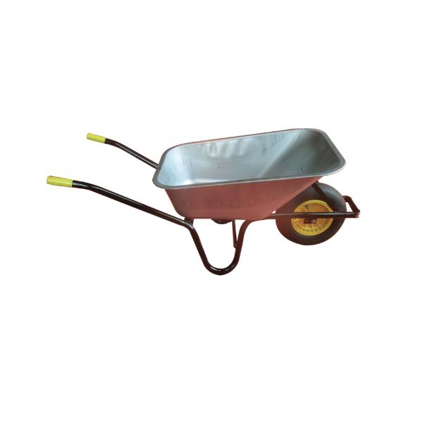 Galvanised Frame &amp; Tray Wheel Barrow 100L