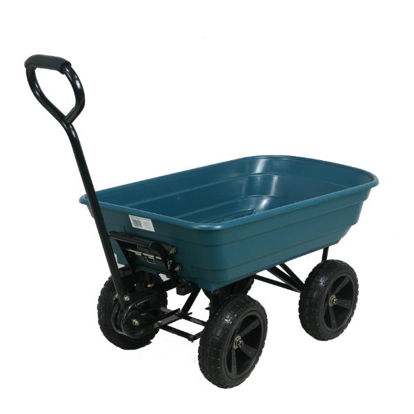 Tipping Cart with Puncture Proof Wheels Max Weight Load 200kg – Co-Op ...