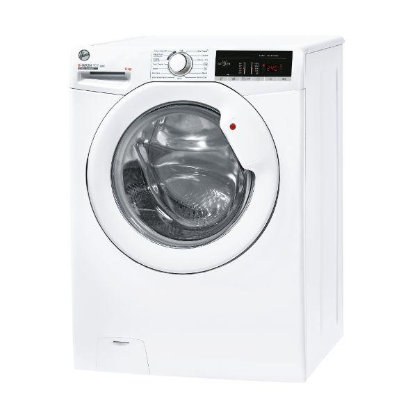 Hoover H-WASH 300, 9kg, 1400 Spin Washing Machine White B Rated