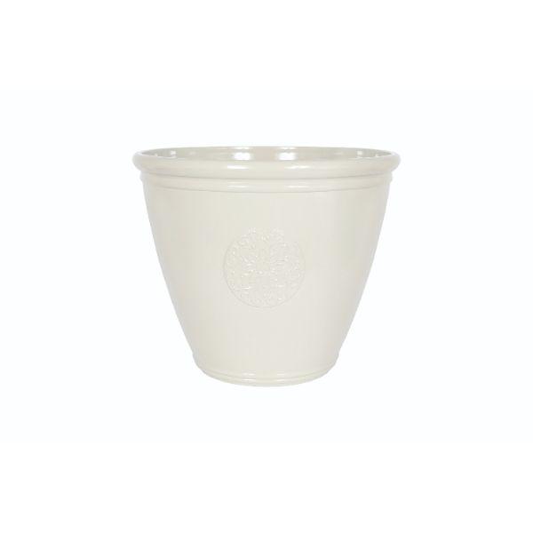 Plant Avenue Eden Emblem Planter White 45cm