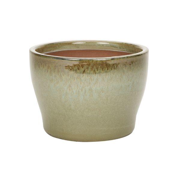 Apta Peacock Low Egg Pot 25cm (Grn / Blu)