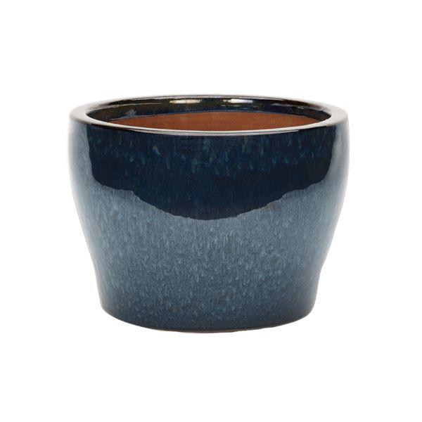 Apta Peacock Low Egg Pot 32cm (Grn / Blu)