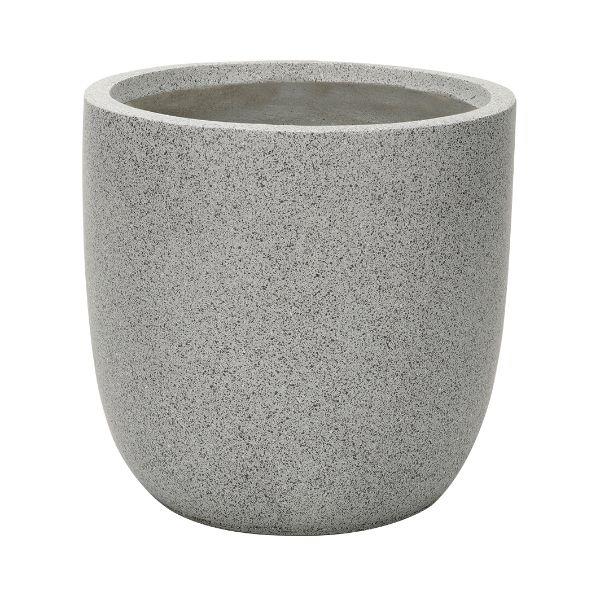 Apta Granito Egg Pot 39cm (Black, Grey,Beige)