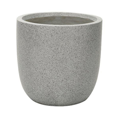 Apta Granito Egg Pot 39cm (Black, Grey,Beige)