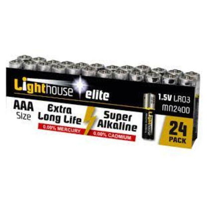 Lighthouse AAA Battery Pack (24 Pack)