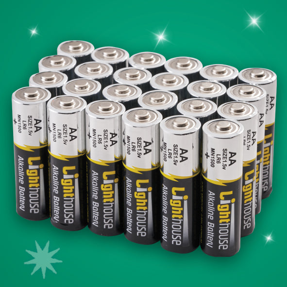 Lighthouse AA Battery Pack (24 Pack)