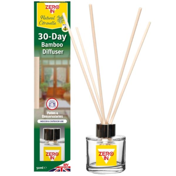 Zero In 30-Day Bamboo Diffuser