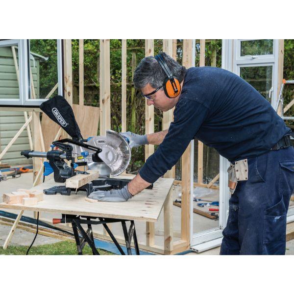 Draper 210mm Sliding Mitre Saw