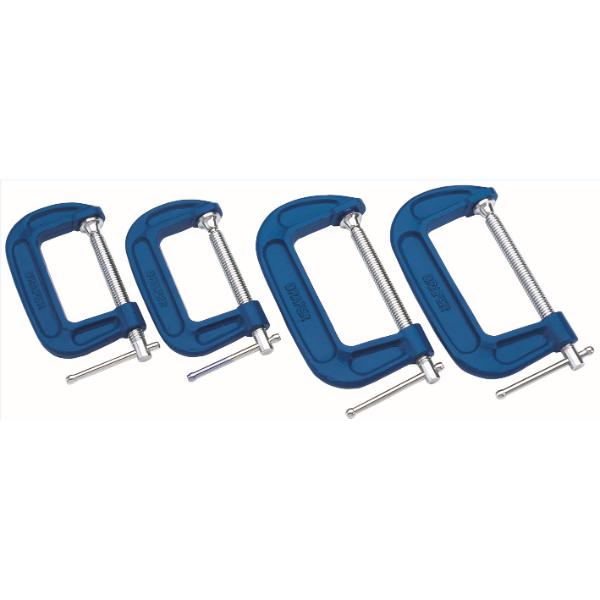 Draper C Clamp Set (4 Piece)