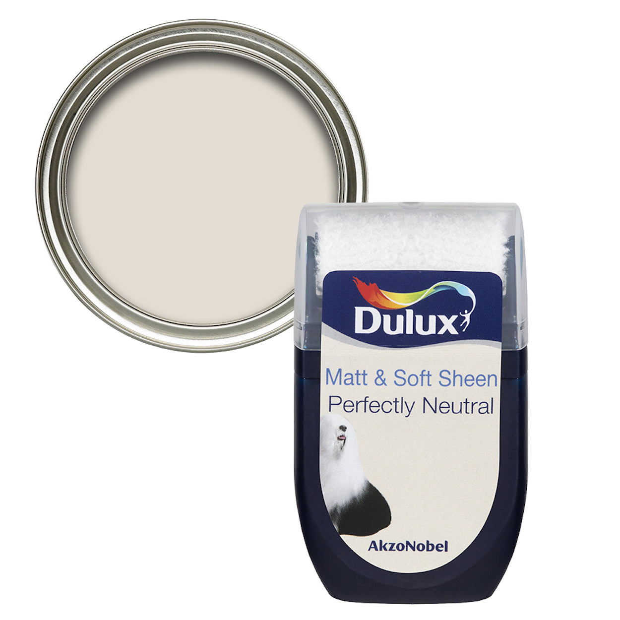 Dulux Matt Tester Perfectly Neutral 30Ml