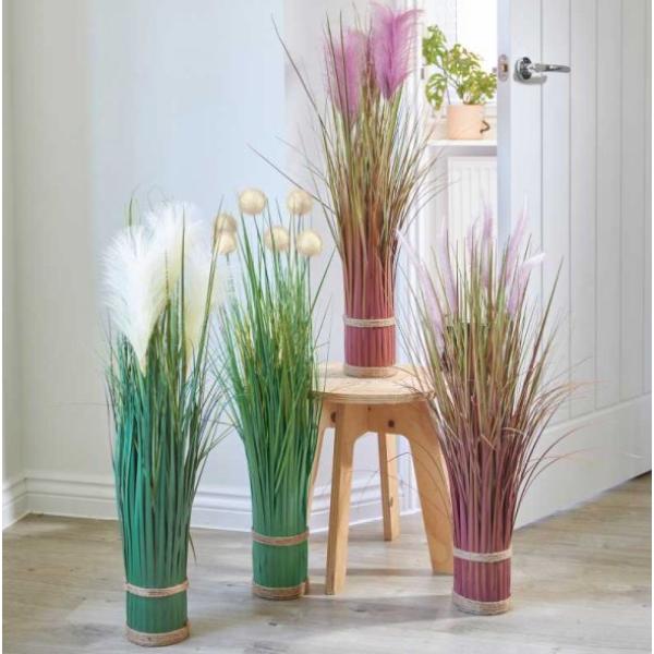 Faux Bouquet - Pom-Pom Grass 70  cm