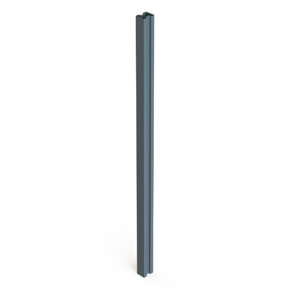 Satus Fence One-Piece Fence Post 2.75m Merlin Grey