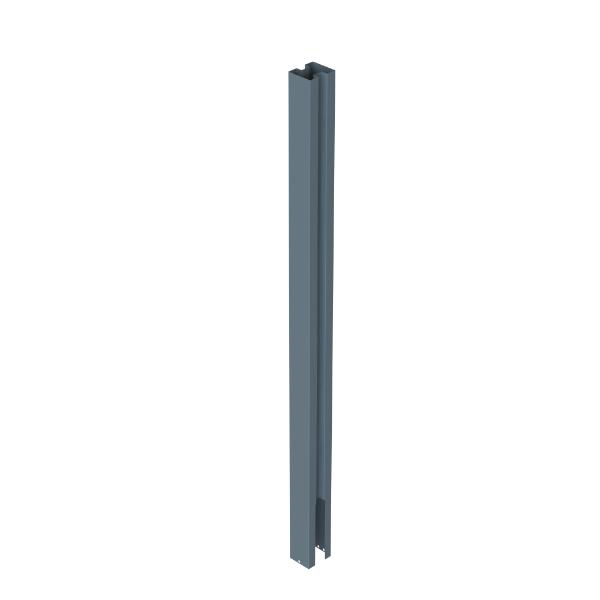 Satus Fence Concrete Post Sleeve 2.15m Merlin Grey