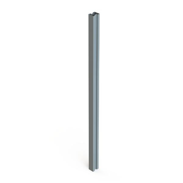 Satus Fence One-Piece Fence Post 2.75m Goosewing Grey