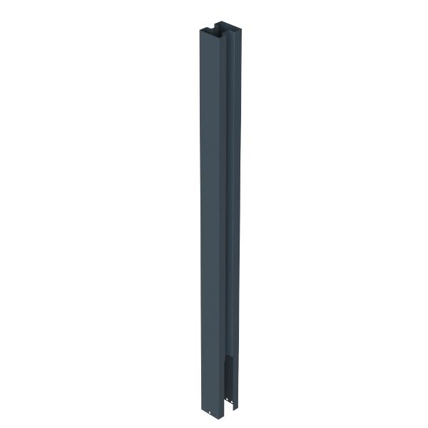 Satus Fence Concrete Post Sleeve 1.85m Anthracite Grey