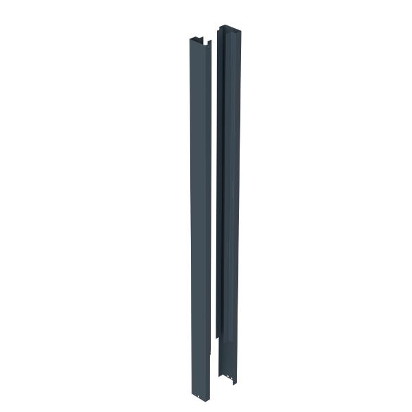 Satus Fence Concrete Post Sleeve 2.15m Anthracite Grey