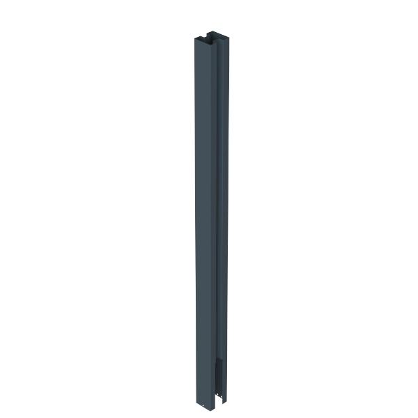 Satus Fence Concrete Post Sleeve 2.15m Anthracite Grey