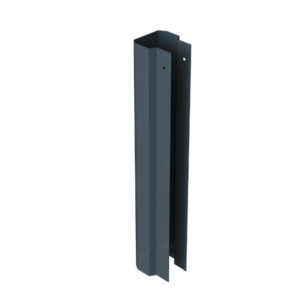 Satus Fence Side Channel Adaptor 300m Anthracite Grey