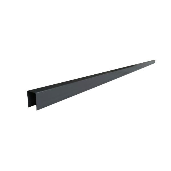 Satus Fence Replacement Top Rail 1780mm Anthracite Grey