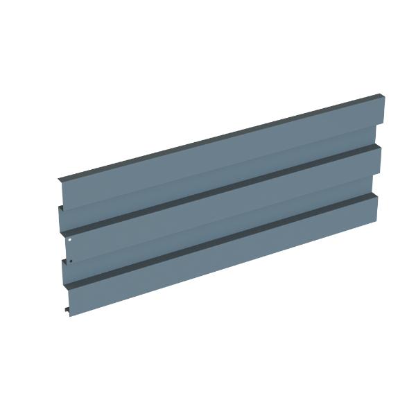 Satus Fence Contemporary Replacement Bullet Nose Infill Panel 1780X300mm Merlin Grey