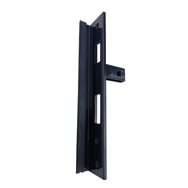 Satus Fence Double Gate Dummy Stopper - Black