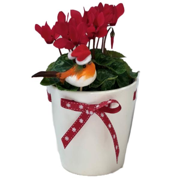 Christmas Ceramic Pot