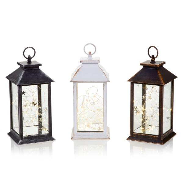 28cm Lantern With Lights