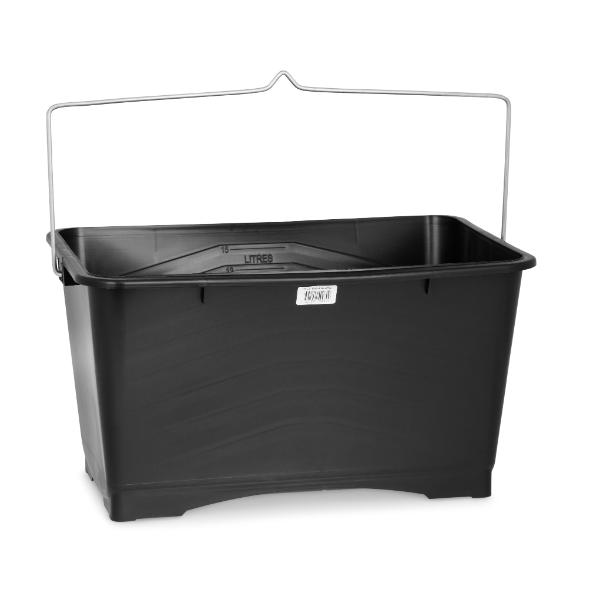 Plastic Bucket Black 12