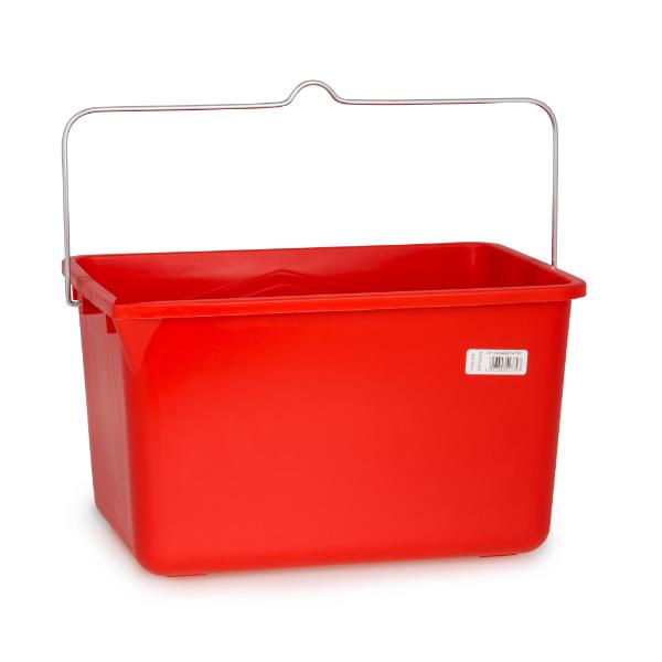 Plastic Bucket Red 9