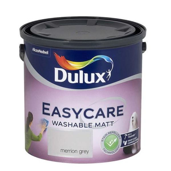 Dulux Easycare Matt Merrion Grey 2.5L – Co-Op Superstores