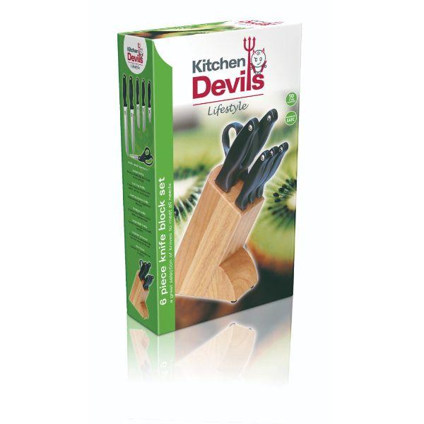 Kitchen Devil Lifestyle  Knife Block